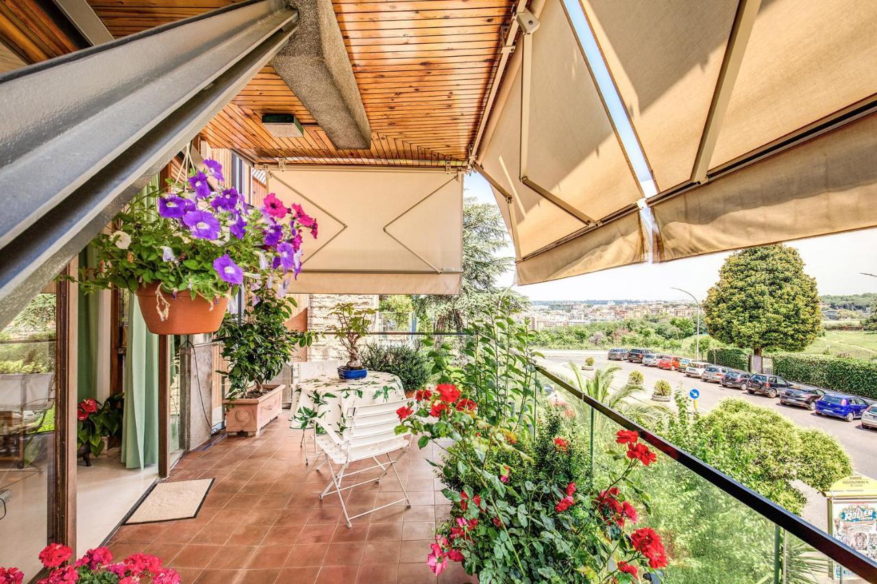 Terrazza Piccolomini: Elegant Apartment Stunning View Over Rome/St Peter'S Dome Exterior photo
